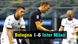 Kết Quả Bologna 1-6 Inter Milan: Nửa Xanh Milan Chơi Tennis!