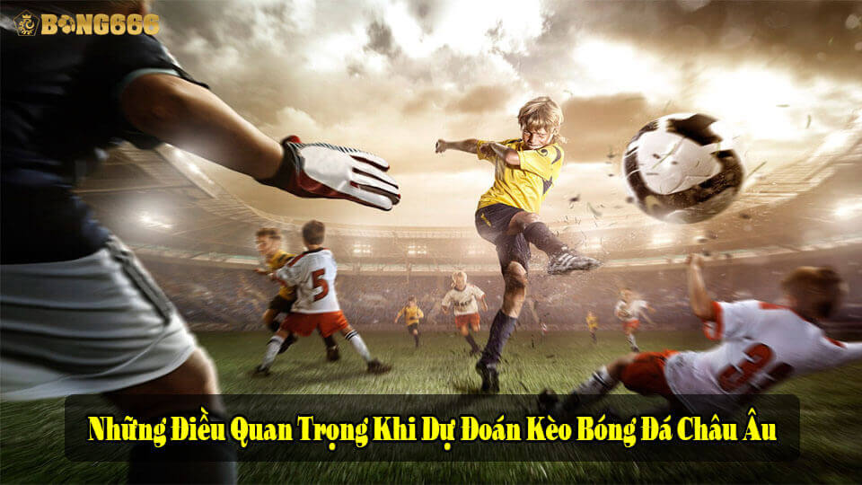 3 điều quan trọng khi dự đoán kèo bóng châu Âu