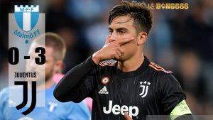 Kết Quả Malmo 0-3 Juventus: Thầy Trò Allegri Lấy Lại Tinh Thần