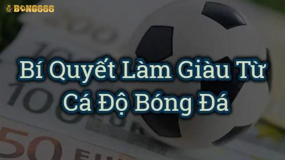 có ai làm giàu từ cá độ bóng đá từ bong666?
