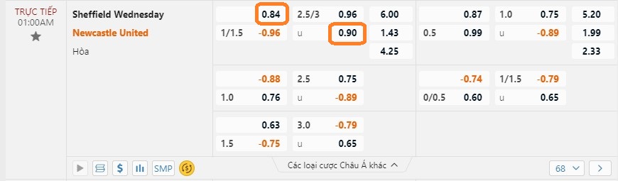 Soi kèo Sheffield Wed vs Newcastle, Brentford vs West Ham. Ảnh 1